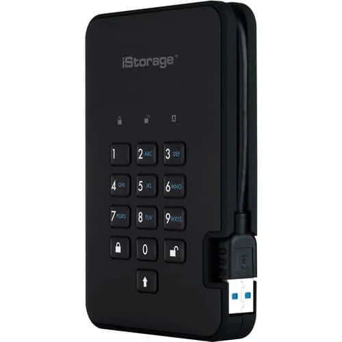 DISKASHUR2 SSD 256-BIT 1TB - IS-DA2-256-SSD-1000-B - ISDA2256SSD1000B
